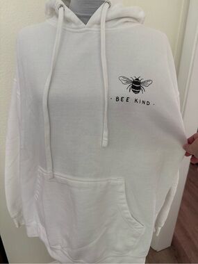 Women’s BEE KIND Cotton Blend Hoodie Sweatshirt